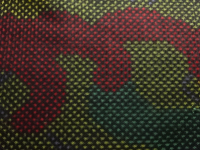 JAPANESE KIMONO / ANTIQUE KIMONO / SIK / DORO OSHIMA TSUMUGI (5 maruki) / WOVEN RAGING WAVES